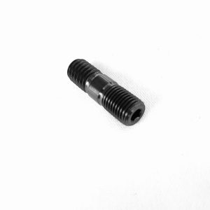 BLACK Ti Header Stud 3/8"-16-24