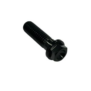 BLACK Ti Flanged Hex head bolt 3/8-16 x 1.250"