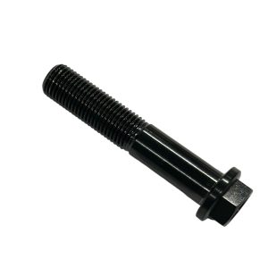 BLACK Ti Flanged Hex head bolt 3/8 x 2.040"