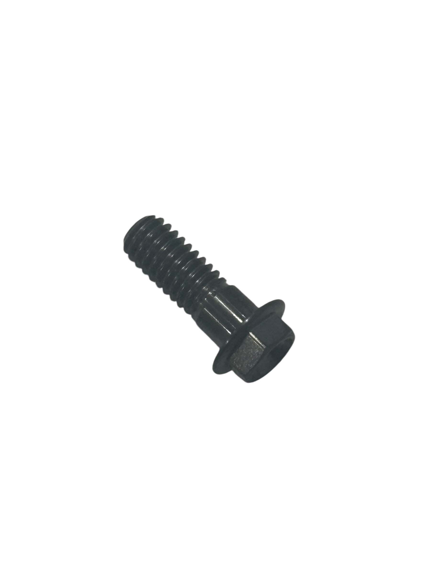 BLACK Ti Flanged Hex head bolt 5/16-18 x 0.875"